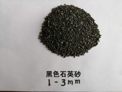 黑色石英砂